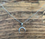 Sterling Silver Half Moon / Horn Pendant Necklace by Springwaves