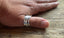 Sterling Silver Wavy Band Ring-Adjustable
