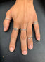 Boho Sterling Silver Feather Ring- Adjustable