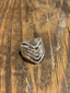 Silver Multi Band Chevron Wave Ring, Adjustable Thumb Ring