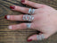 Adjustable Wrap Wave Silver Ring by Springwaves