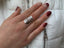 Modernist Silver Fan Wrap Ring by Springwaves