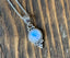 Dainty Sterling Silver Rainbow Moonstone Necklace by Springwaves