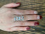 Silver Wave Wrap Ring - Adjustable