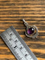 Amethyst Intricate Design Boho Silver Necklace by Springwaves