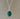 Sterling Silver Classic Oval Malachite Necklace by Springwaves