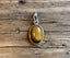 Classic Oval Tiger Eye Sterling Silver Necklace by Springwaves