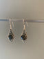 Delicate Ornate Silver Labradorite Drop Earrings by Springwaves