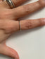 Sterling Silver Thin Stacking Band Ring