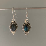Boho Labradorite Earrings