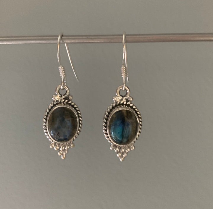 Boho Labradorite Earrings