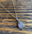 Rose Quartz Silver Boho Teardrop Necklace by Springwaves