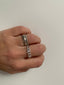 Sterling Silver Chain Stacking Band Ring