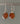 Classic Oval Silver Carnelian Drop Earrings by Springwaves