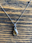 Bohemian Faceted Citrine Teardrop Pendant Necklace by Springwaves