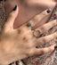 Sterling Silver Open Oval Ring