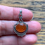 Carnelian Intricate Design Boho Silver Necklace by Springwaves