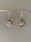 Ornate Moonstone Sterling Silver Drop Earrings by Springwaves