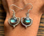 Ornate Labradorite Sterling Silver Drop Earrings by Springwaves