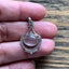 Ornate Rose Quartz Sterling Silver Necklace by Springwaves