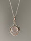 Ornate Rose Quartz Sterling Silver Necklace by Springwaves
