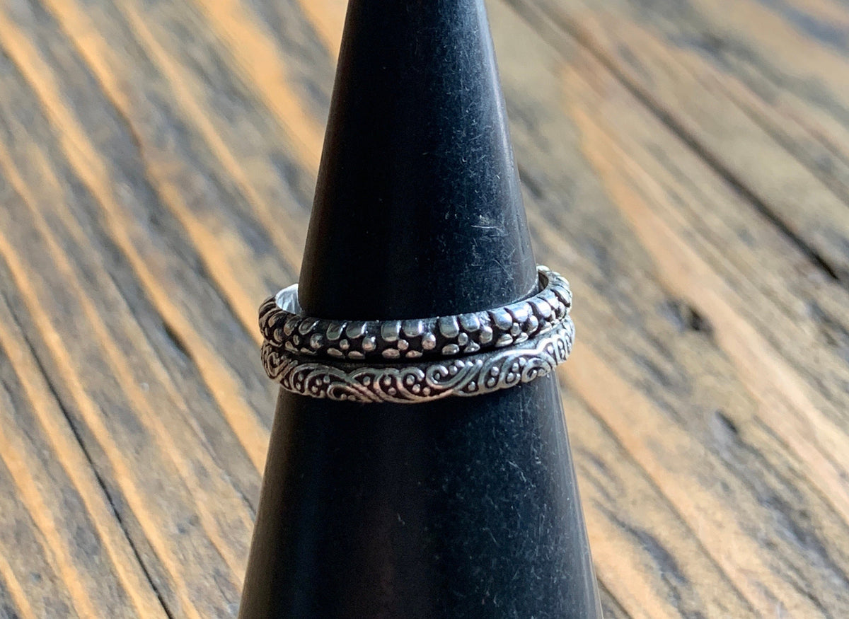 Silver Stacking Band Ring