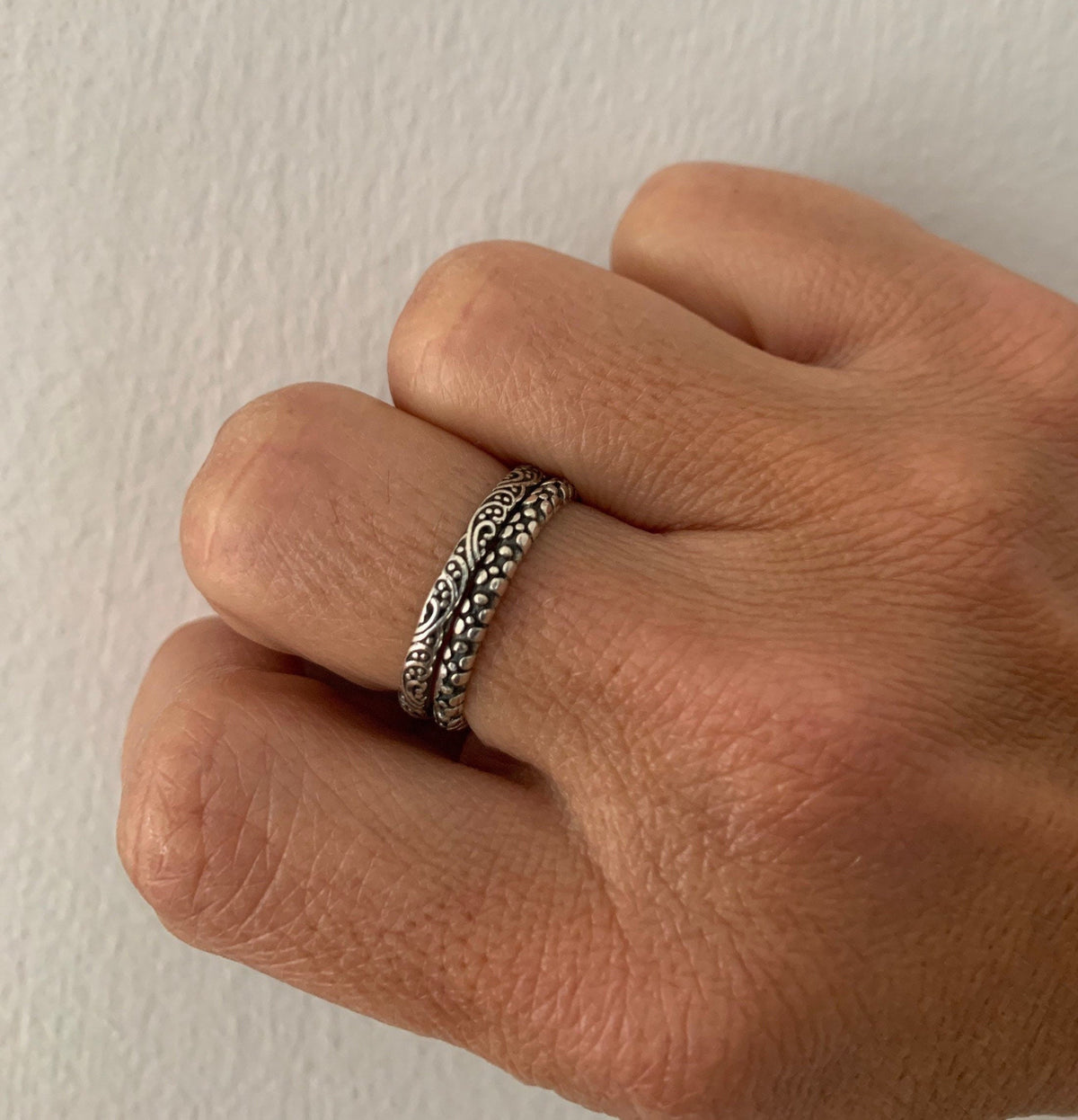 Silver Stacking Band Ring