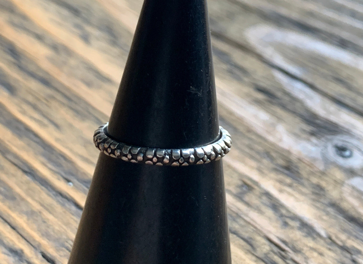 Silver Stacking Band Ring
