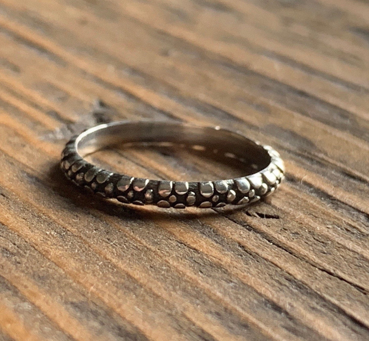 Silver Stacking Band Ring