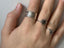 Sterling Silver Wide Band Textured Adjustable Ring, Thumb Ring