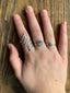 Silver Adjustable Wave Ring