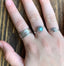 Sterling Silver Wide Band Textured Adjustable Ring, Thumb Ring