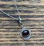 Garnet Intricate Design Boho Silver Necklace by Springwaves