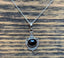 Garnet Intricate Design Boho Silver Necklace by Springwaves