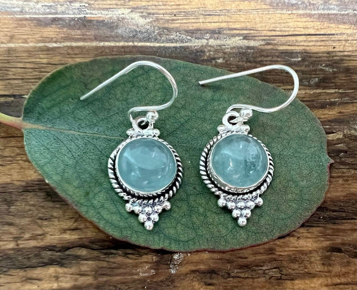 Boho Aquamarine Earrings