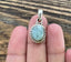 Tiny Aquamarine Oval Boho Necklace by Springwaves