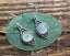 Delicate Ornate Silver Rainbow Moonstone Drop Earrings by Springwaves