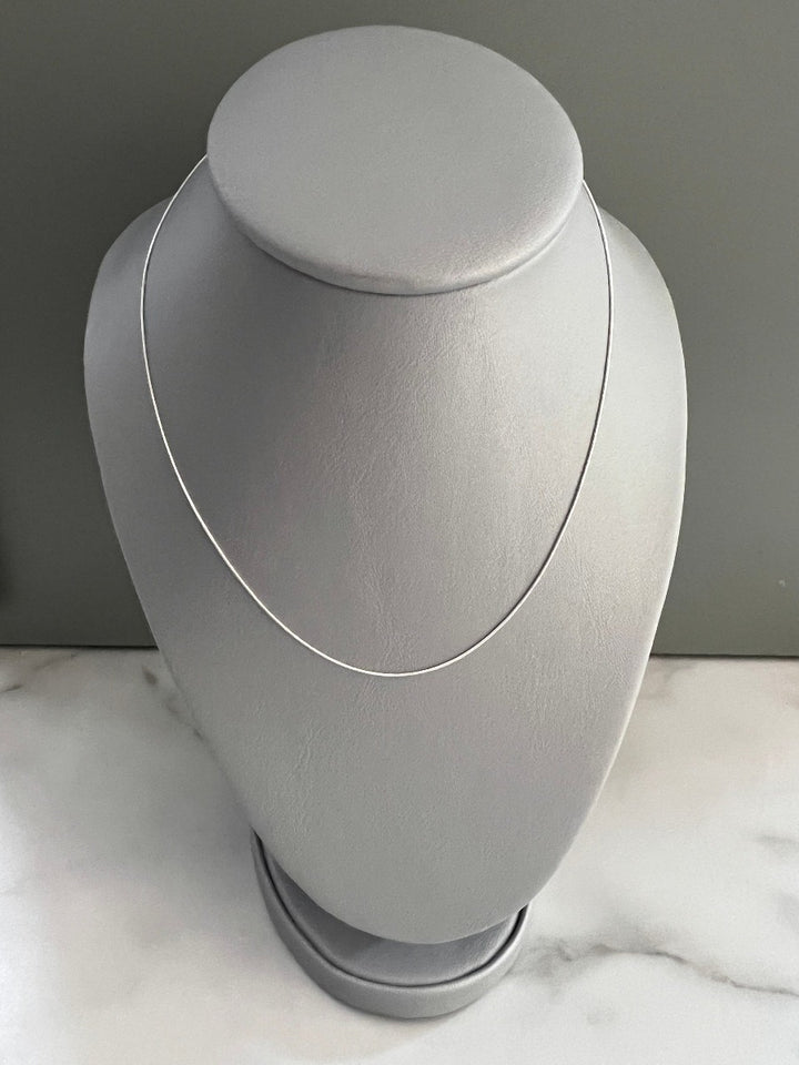 Sterling Silver Snake Chain - Italian Style Silver Chain - 16 18 20 Inch Options