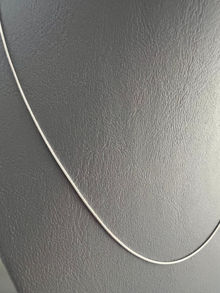 925 Sterling Silver Snake Chain - Italian style delicate silver chain - 16 inches - 18 inches - 20 inches by Springwaves