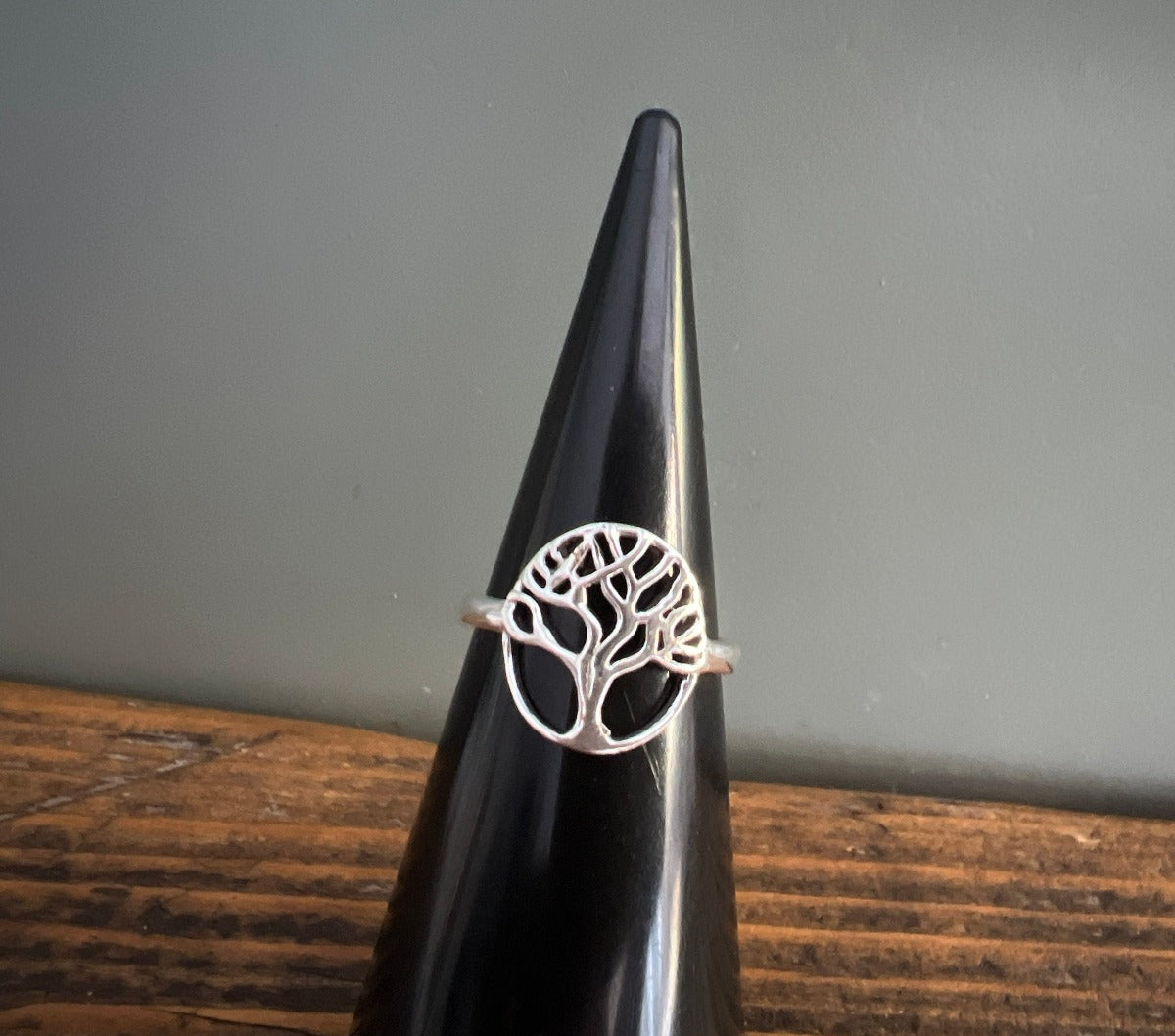 Stering Silver Tree of Life Ring by Springwaves