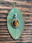 Tiger Eye Sterling Silver Boho Necklace by Springwaves