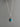 Sterling Silver Oval Starburst Turquoise Necklace by Springwaves