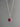 Sterling Silver Oval Starburst Pink Copper Turquoise Necklace by Springwaves