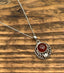 Art Nouveau Carnelian Pendant Necklace by Springwaves
