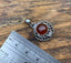 Art Nouveau Carnelian Pendant Necklace by Springwaves