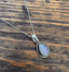 Sterling Silver Boho Teardrop Opal Necklace by Springwaves