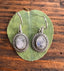 Sterling Silver Boho Oval Moonstone Earrings by Springwaves