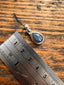 Kyanite Teardrop Silver Pendant Necklace by Springwaves