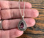 Decorative Faceted Amethyst Teardrop Necklace by Springwaves