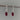 Minimalist Silver Garnet Teardrop Earrings by Springwaves